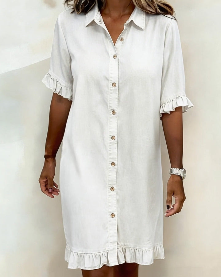 Jolie™ | Robe Denim Confortable et Flatteuse