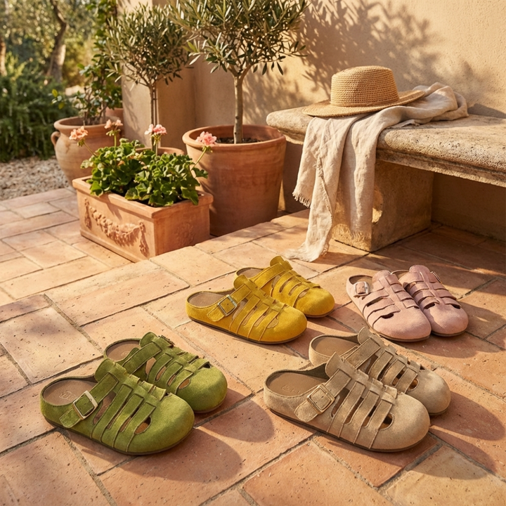 Fleur™ | Sandale Mule De Confort Sans Fermeture