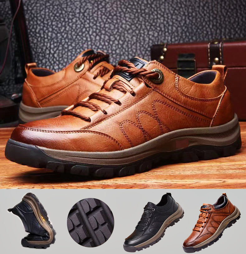 Michel™ | Chaussures Pour Hommes En Cuir Faites à La Main Et Ergonomiques