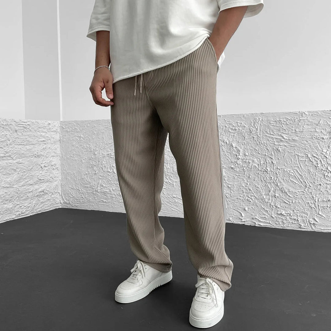 Henri™ | Pantalon En Maille Côtelée