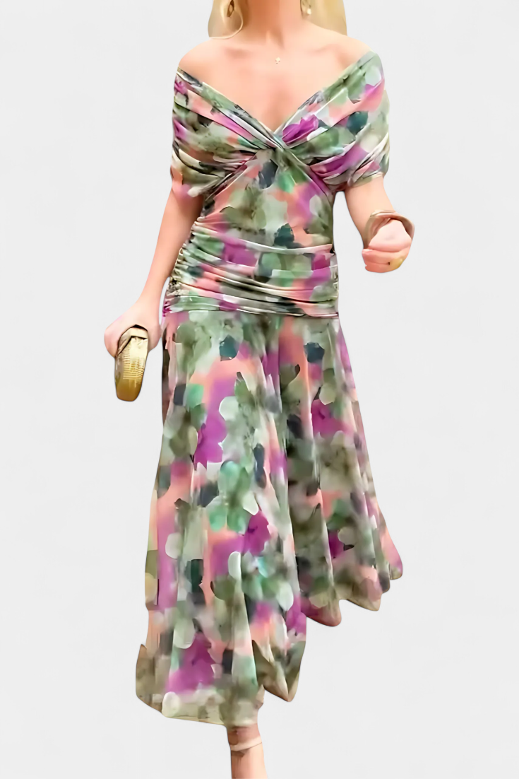 Sophie™ | Robe Florale À Grâce Aérienne