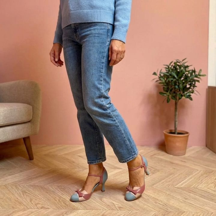 Claudine™ | Sandales Orthopédiques Vintage