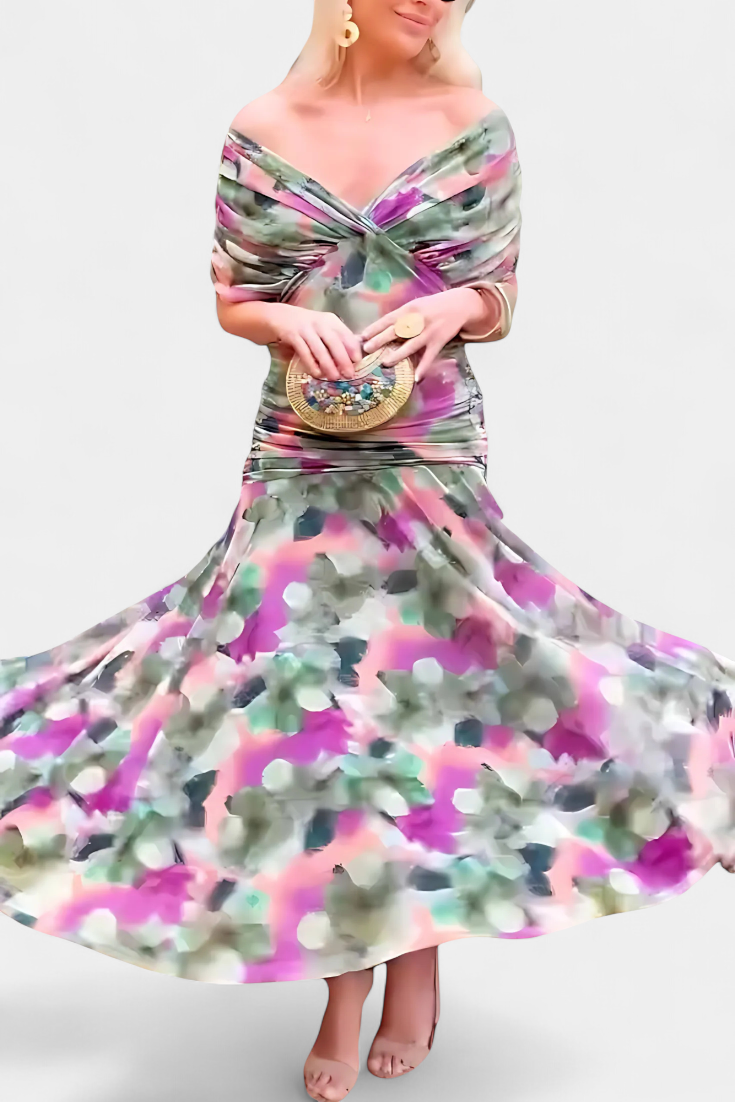 Sophie™ | Robe Florale À Grâce Aérienne