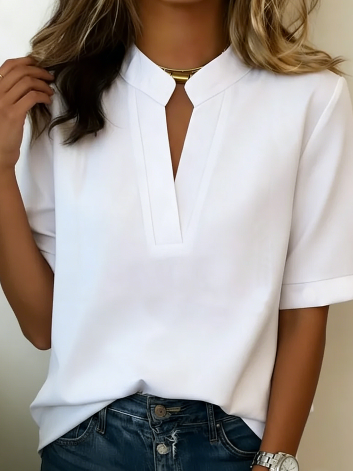 Yvette™ | Chemise à Manches Courtes Relaxed