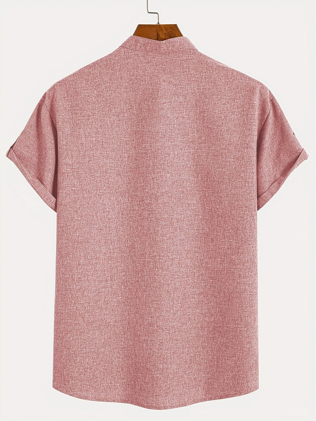 Laurent™ | Chemise Élégante À Manches Courtes Et Col Montant
