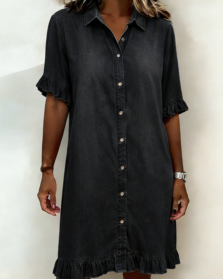 Jolie™ | Robe Denim Confortable et Flatteuse