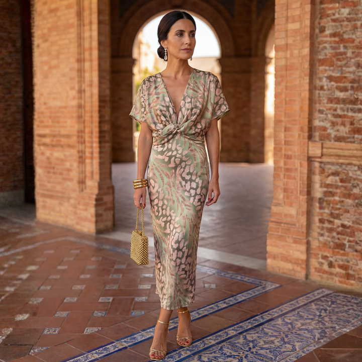 Danielle™ | Robe Printemps Élégante Et Intemporelle