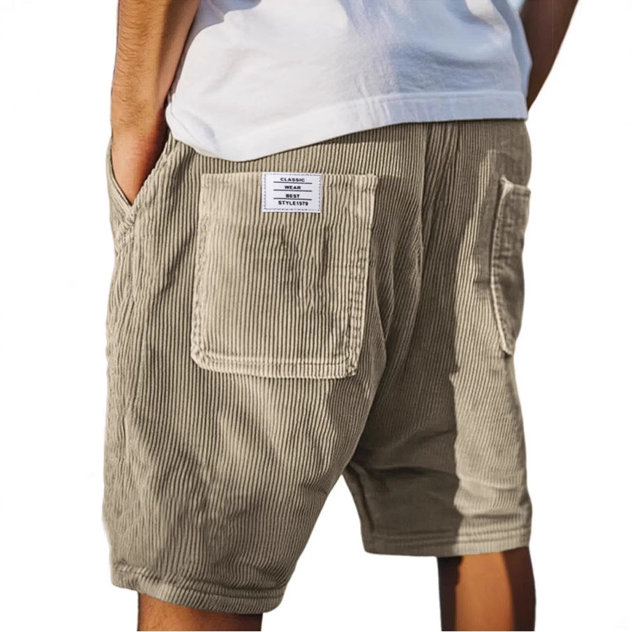 Denis™ | Short de Velours Élégant et Confortable