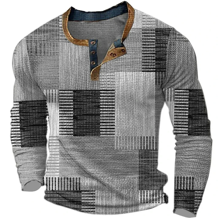 Nicolas™ | Chemise Colorée pour Hommes à Manches Longues
