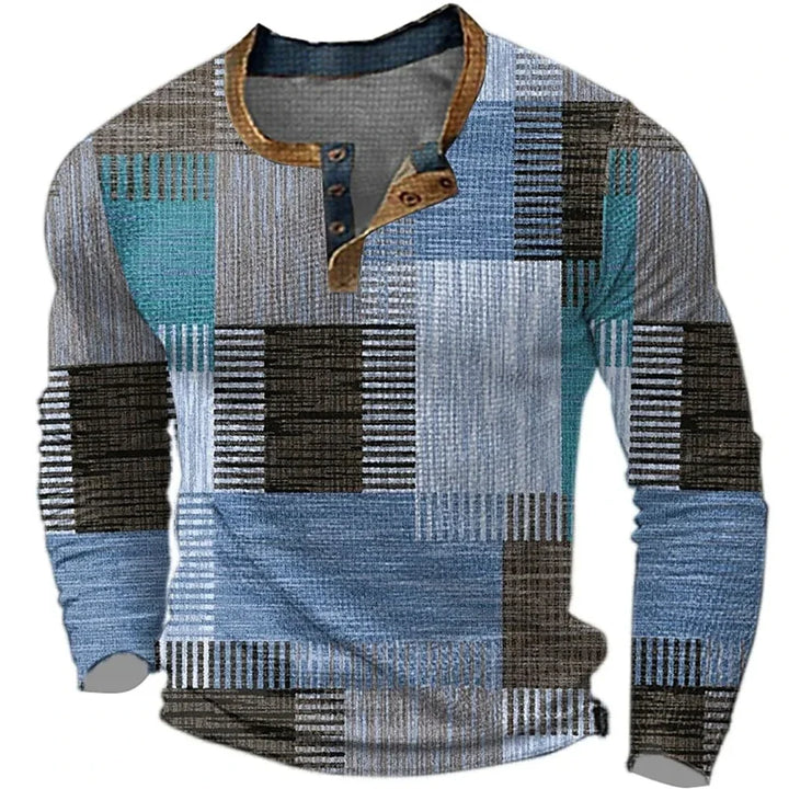 Nicolas™ | Chemise Colorée pour Hommes à Manches Longues