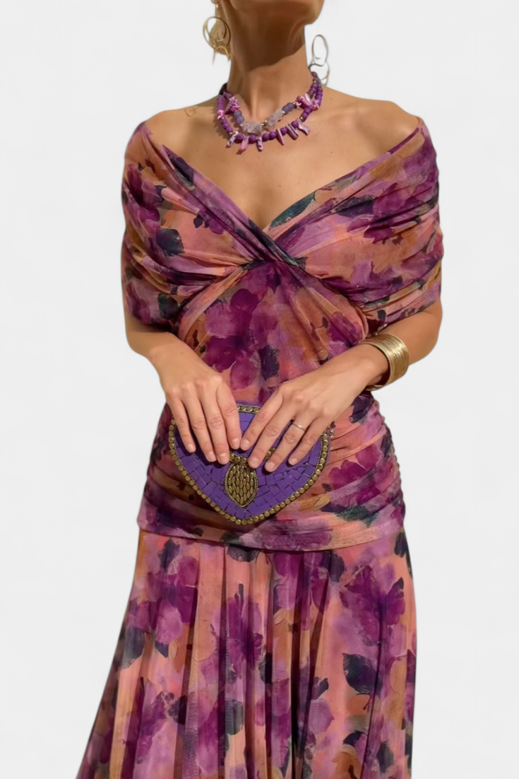 Sophie™ | Robe Florale À Grâce Aérienne