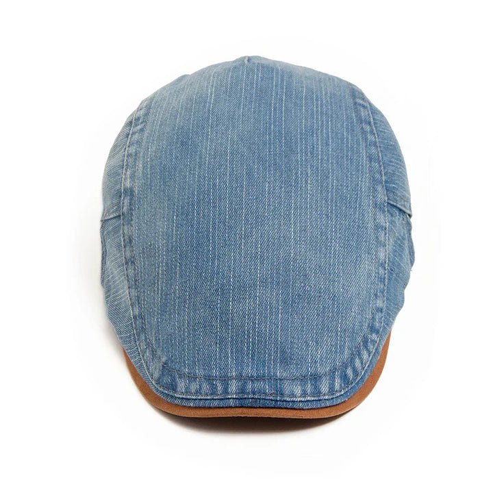 Robin™ | Casquette Plate Denim Premium Intemporelle