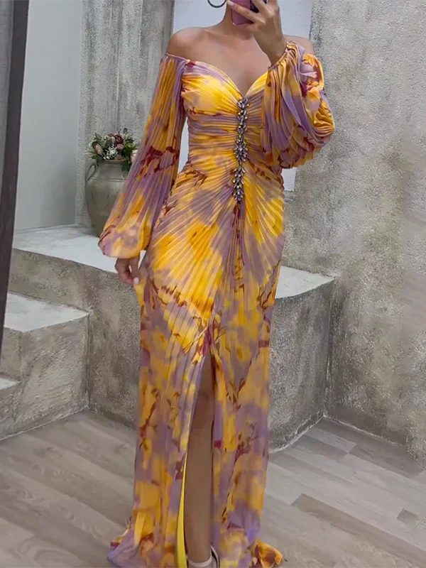 Robe Chic Maria avec Décolleté en V