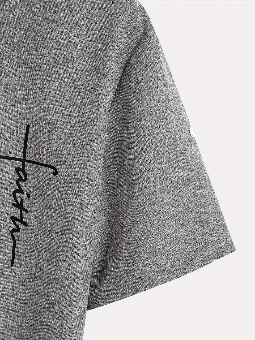 Laurent™ | Chemise Élégante À Manches Courtes Et Col Montant