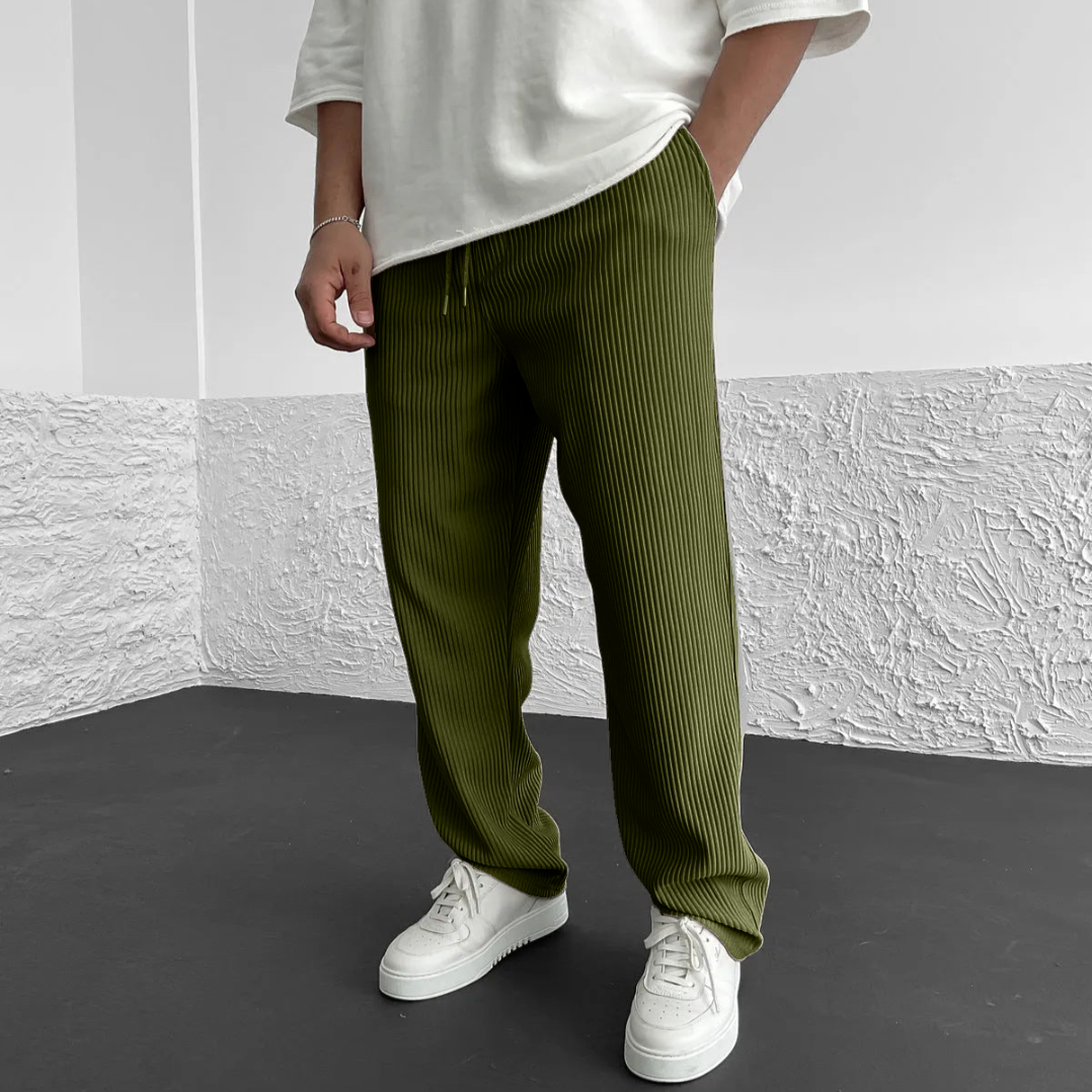 Henri™ | Pantalon En Maille Côtelée