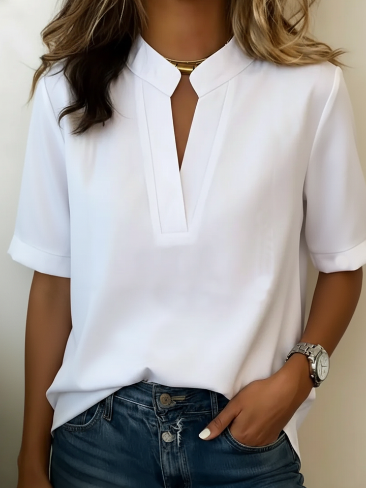 Yvette™ | Chemise à Manches Courtes Relaxed