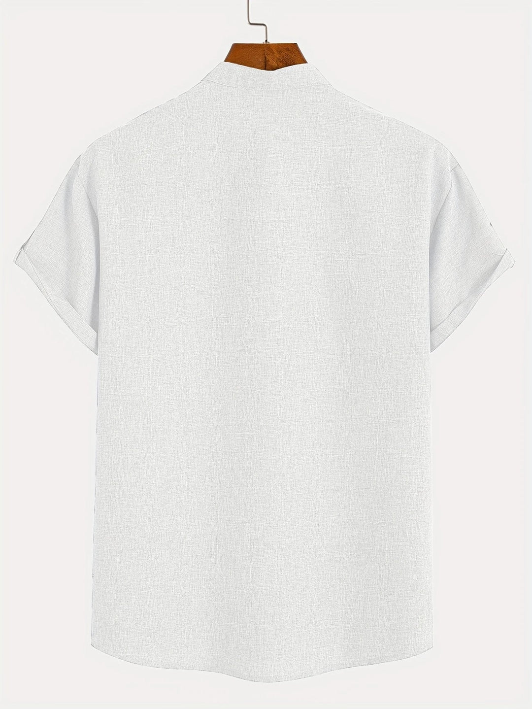 Laurent™ | Chemise Élégante À Manches Courtes Et Col Montant