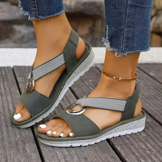 Jeanne™ | Sandales Élégantes Soutien Ajusté