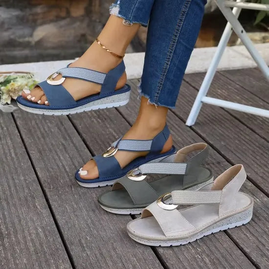 Jeanne™ | Sandales Élégantes Soutien Ajusté