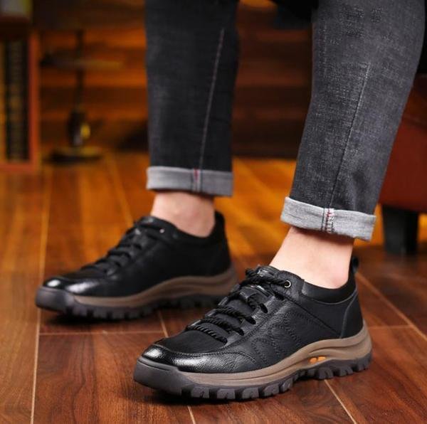 Michel™ | Chaussures Pour Hommes En Cuir Faites à La Main Et Ergonomiques