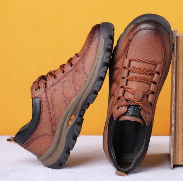 Michel™ | Chaussures Pour Hommes En Cuir Faites à La Main Et Ergonomiques