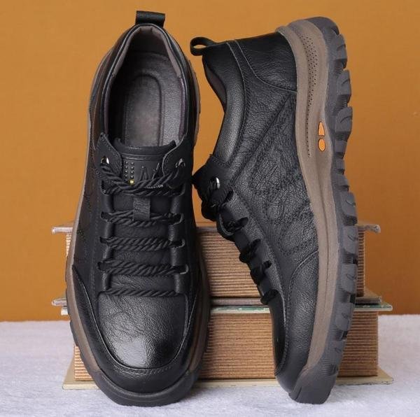 Michel™ | Chaussures Pour Hommes En Cuir Faites à La Main Et Ergonomiques