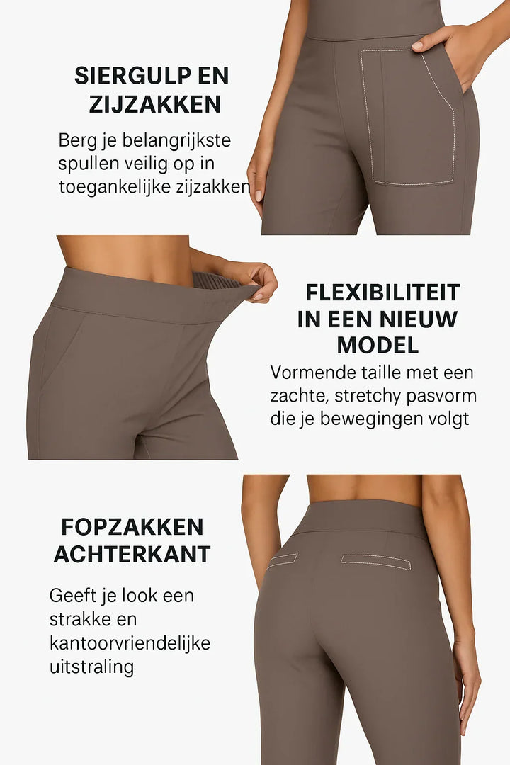 Lina™ | Pantalon Confortable Élégant Sans Contrainte