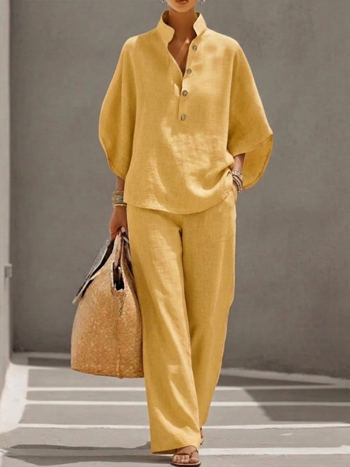 Jade™ | Ensemble Avec Manches Chauve-souris Et Pantalons Larges