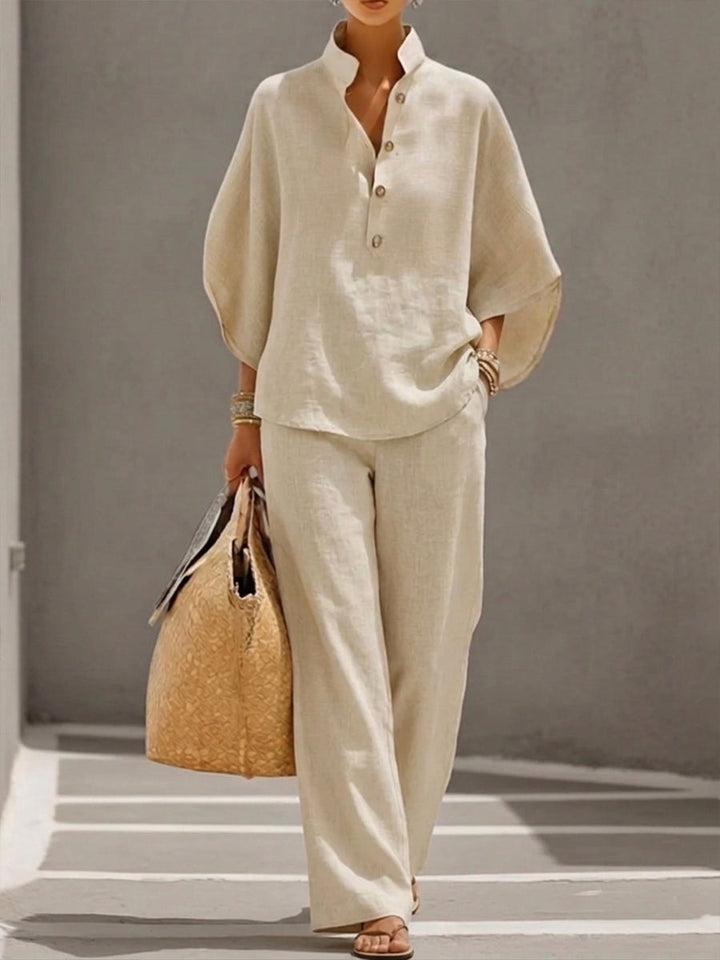 Jade™ | Ensemble Avec Manches Chauve-souris Et Pantalons Larges